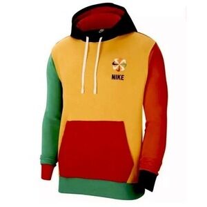 Nike Evolution of the‎ Swoosh Club Pullover Hoodie Men's Medium Multi Activewear